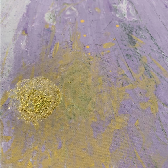 “Far, Far Away,” mixed media on canvas. - Picture 7 of 8